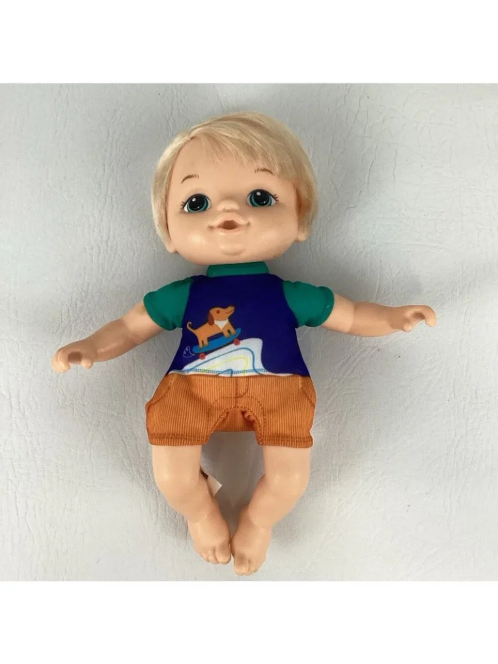 Littles Baby Alive Little Zack Soft Body Doll Blonde Hair Blue Eyes 2018 Hasbro